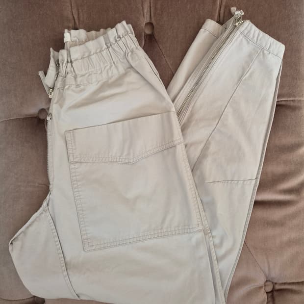 이자벨마랑 에뜨왈 여성 밴딩하이웨스트벌룬핏팬츠 034사이즈