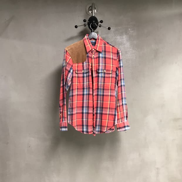 폴로 랄프로렌 체크 셔츠 S