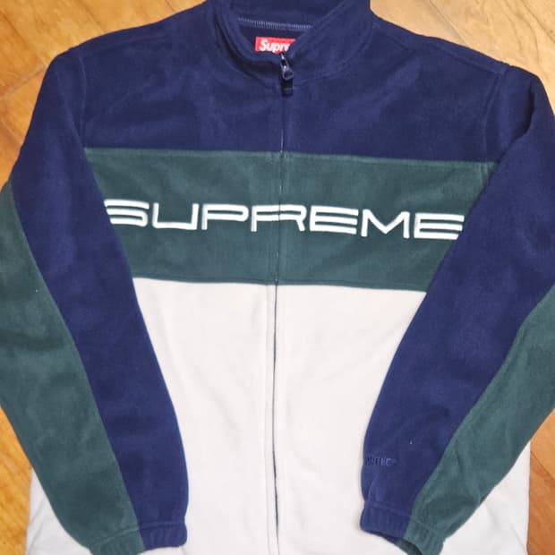 슈프림 폴라텍 집 자켓 s