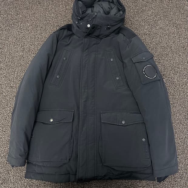 AMADABLAM 아마다블람 덕다운 패딩 점퍼 블랙 100(L)