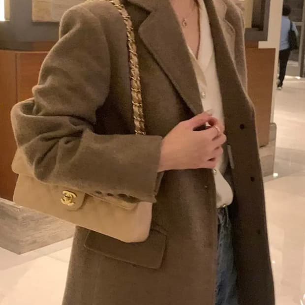 메리어라운드 셔틀랜드 베이직 싱글 자켓