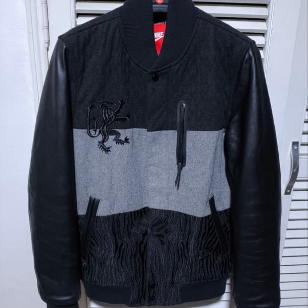 M 나이키 르브론 디스트로이어 LBJ 바시티 스타디움 자켓