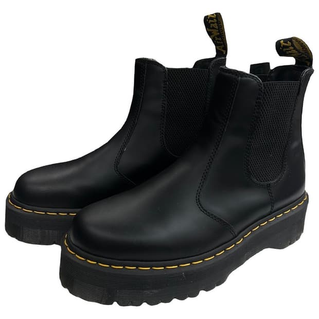 닥터마틴 2976 쿼드 첼시 부츠 블랙 UK8