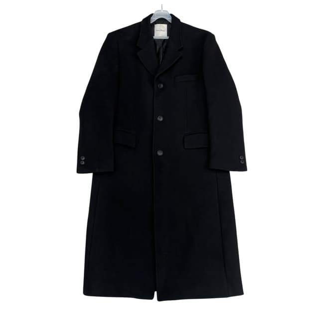 넌블랭크 울 캐시미어 체스터필드 코트