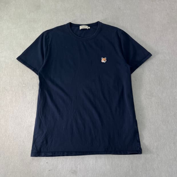 100 메종키츠네 원폭스 반팔티