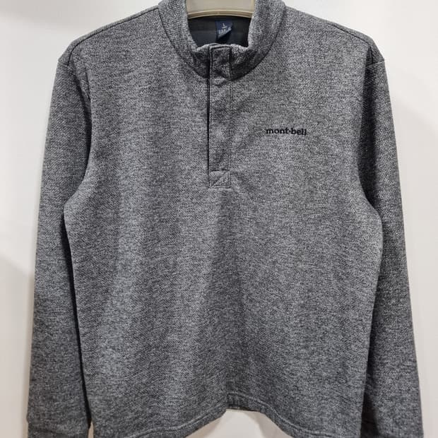 몽벨 기모 니트 반집업 (D106