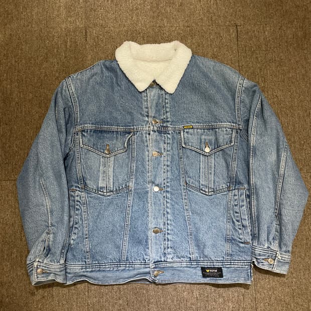 (L) 90s 이탈리안 빈티지 pop84 쉐르파 자켓