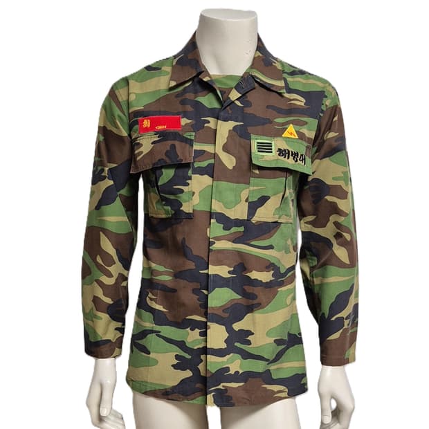 해병대 구형 병장 후기형 동계 전투복 상의 자켓 (S)