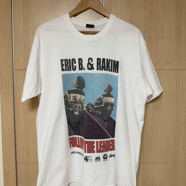 스투시 ericB. & rakim 티셔츠 