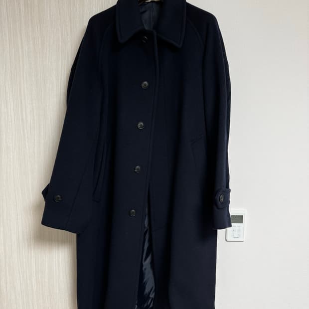 [L] 해지스 HIS 발마칸 코트 네이비