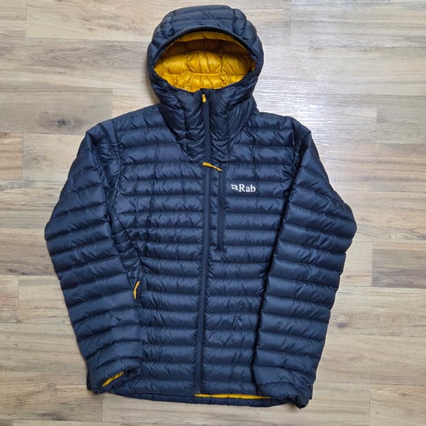 US-M 랩 Rab 마이크로 알파인 경량패딩 네이비 벨루가 상태 최상