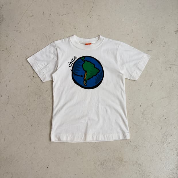 90s Tatoo Chile 빈티지 싱글스티치 반팔티 M