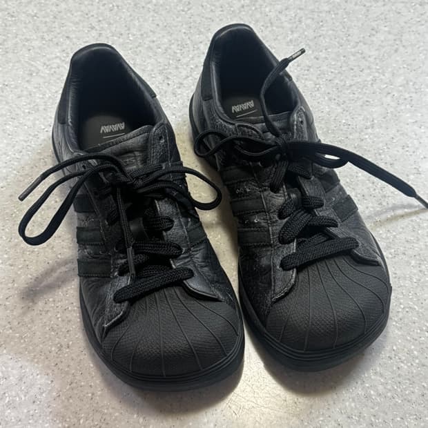 아바바브 아디다스 슈퍼 스타 코어 블랙