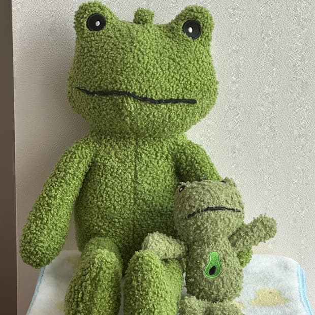 개구리인형 키링 일괄