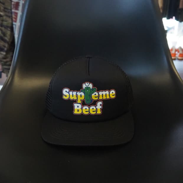 Supreme beef trucker cap