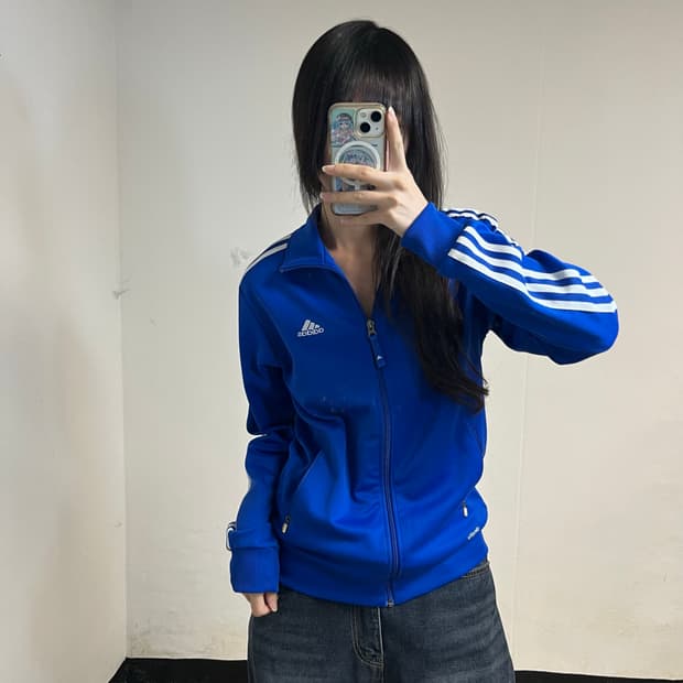 Adidas Blue Track Jacket