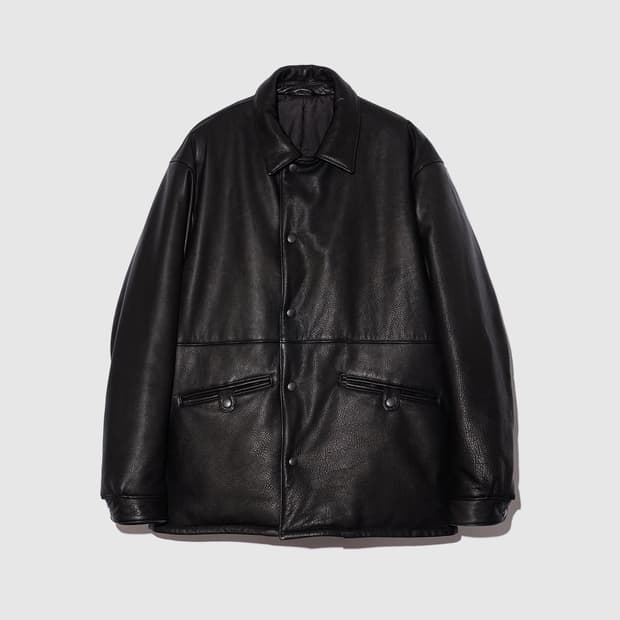 (최저가) 언유즈드 레더 카코트 자켓 25시즌 신상