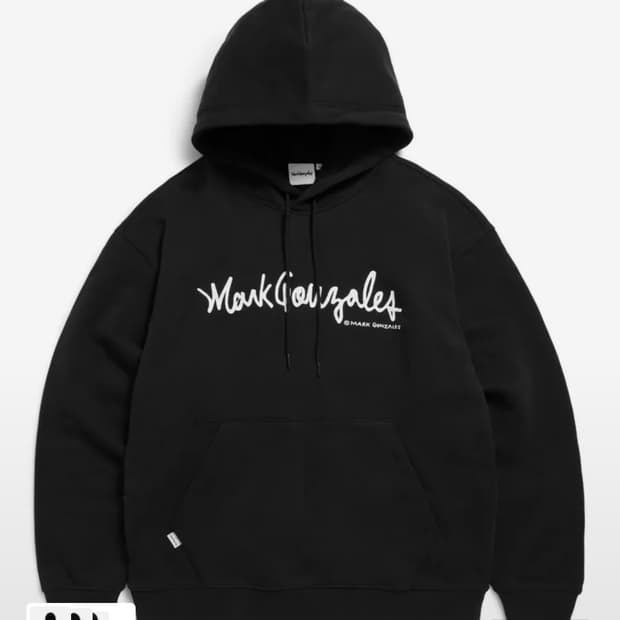 마크곤잘레스 사인 로고 스웻 후디 후드티