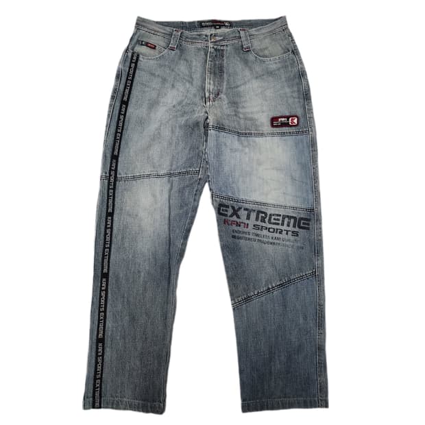 Kal Kani 올드스쿨 스케이트보더 데님팬츠