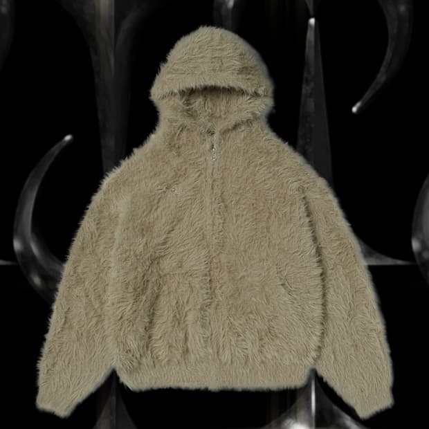 떠그클럽 퍼 후드집업 교신