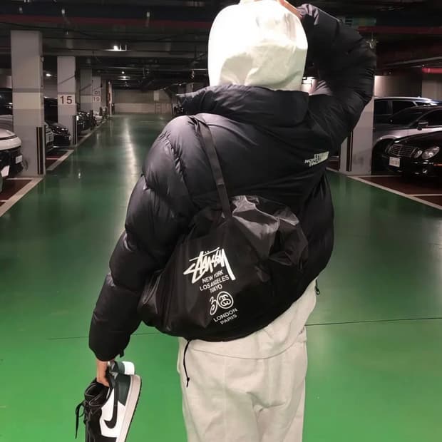 국내당일발송!! 스투시 잡지부록 정품 원통백