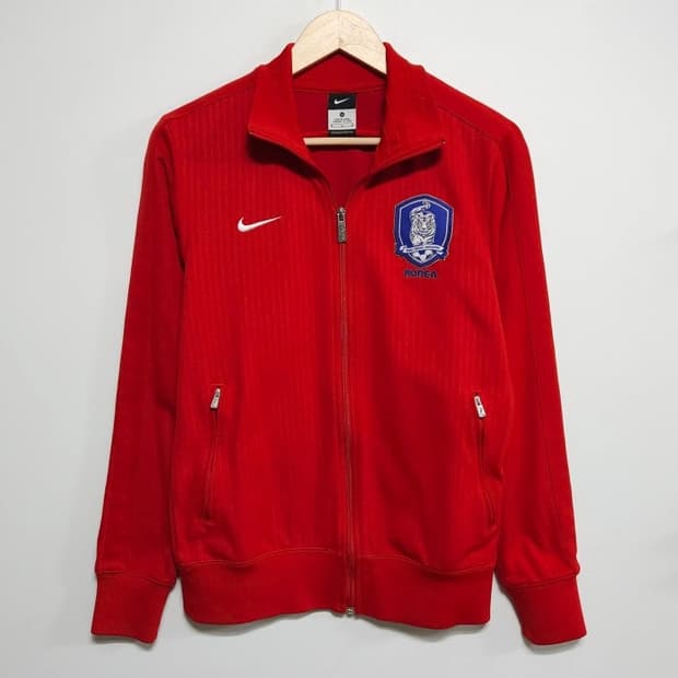 95 Nike 나이키 대한민국 12~13국대 져지 집업 트랙자켓 레드