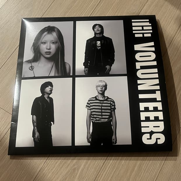 더발룬티어스 lp LP cd 백예린 음반 앨범 