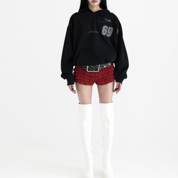 kaiya LILY CHOUCHOU short pants - red