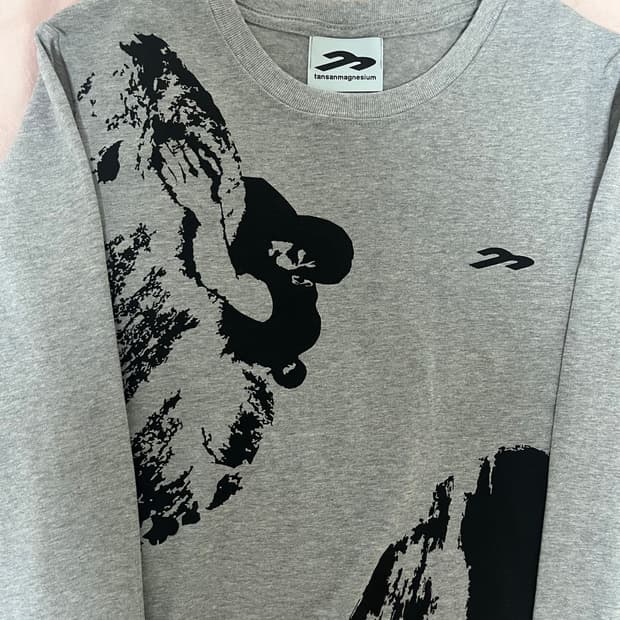 (새상품) 탄산마그네슘 엘 캐피탄 롱슬리브 그레이