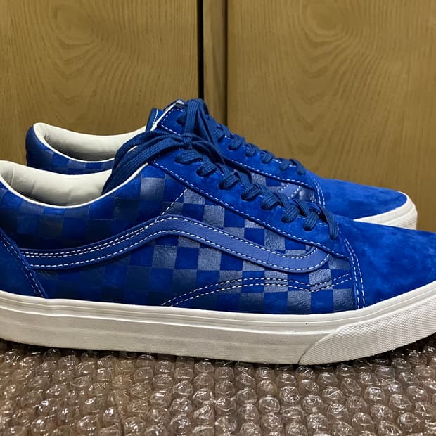 Vans 반스 체크보드 블루 올드스쿨 290 스케이트 스탠다드캘리포니아