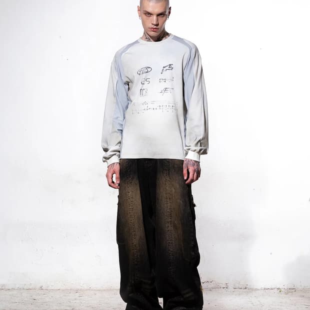 aesynctx faded longsleeve 새상품