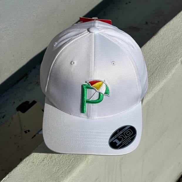 [F] 푸마 골프 화이트 스냅백 모자