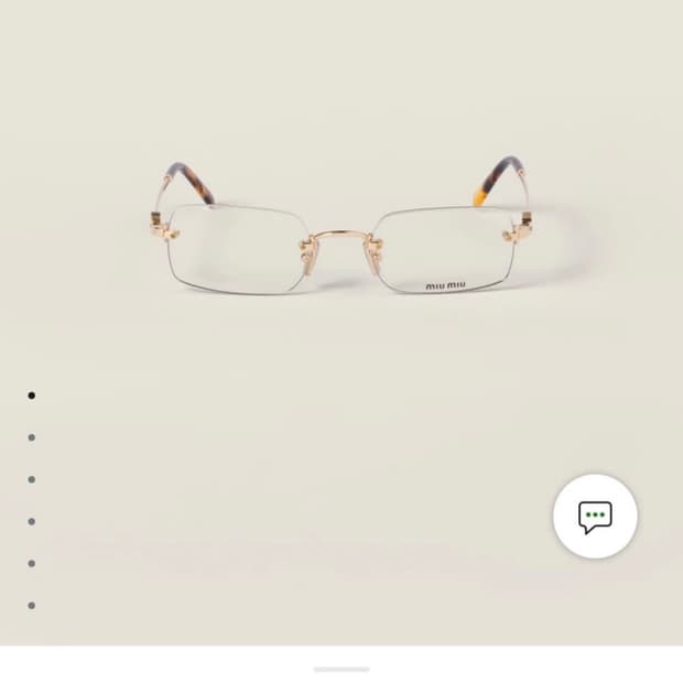 Miumiu glasses