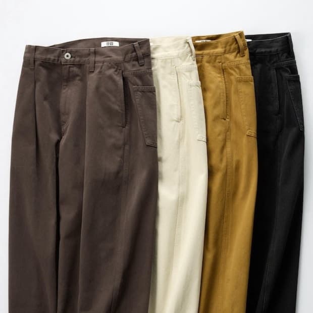 유니클로U 턱 데님 팬츠 26 (공홈 품절)