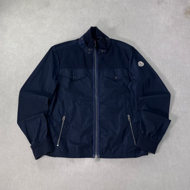 100 몽클레어 골덴 믹스 바람막이 자켓