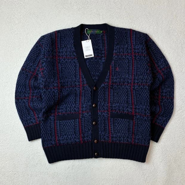 빈폴 90's 울 알파카 헤비 스웨터 가디건 PN6086