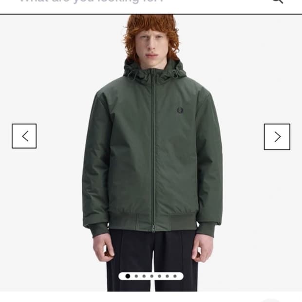 프레드페리 후디드 브렌댐 자켓 (새상품, M)