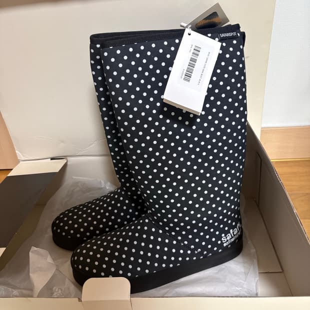 safarispot 도트 장화 240