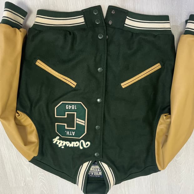 후아유 바시티 누빔점퍼 M(L)