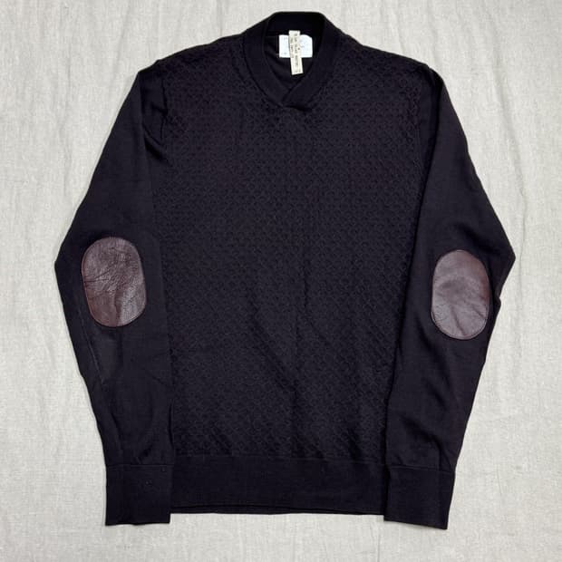 폴스미스 레드이어 암패치 브라운 울니트 M