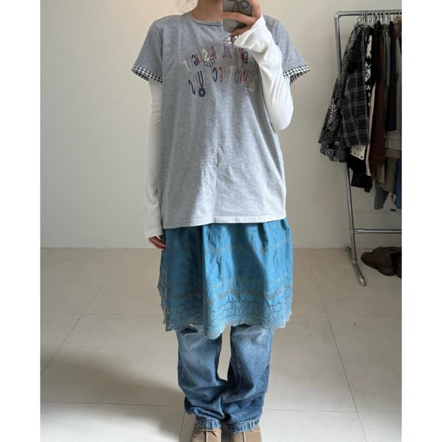 빈티지 프린팅 티셔츠