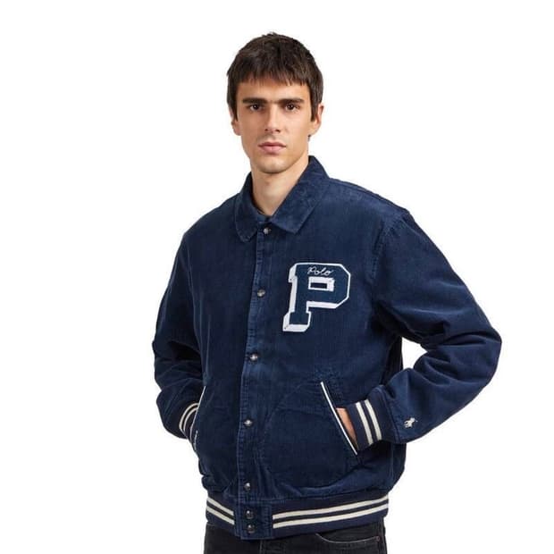 폴로 코듀로이 바시티 뉴욕 레터맨자켓 정품 새제품 xxl사이즈