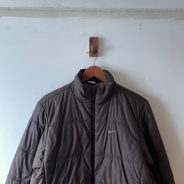 Vintage Nike Brown Color Down