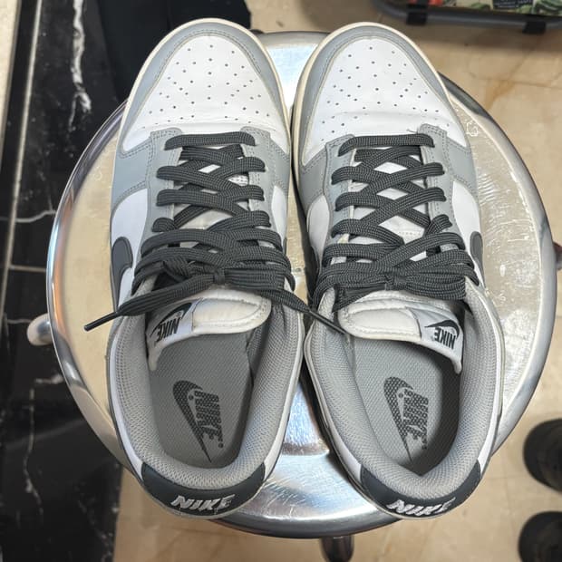 나이키 덩크로우 라이트 스모크 그레이 260