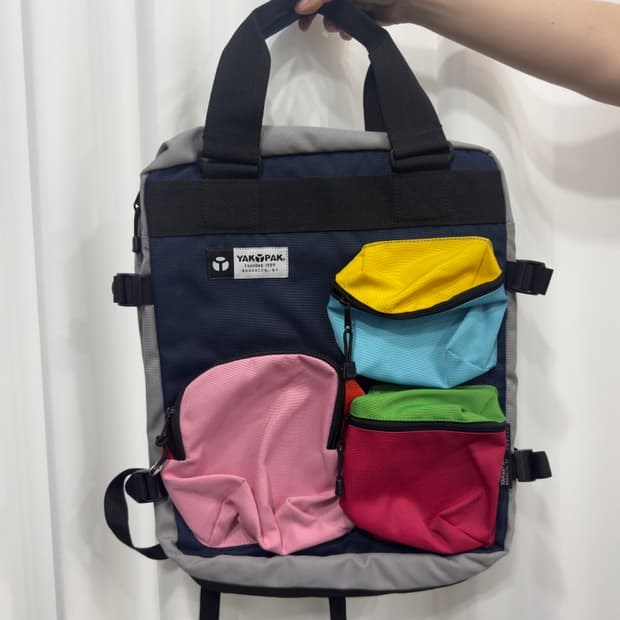 yakpak multi pocket backpack