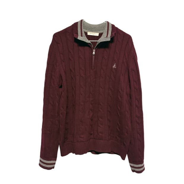 폴로 랄프로렌 하프 집업 니트