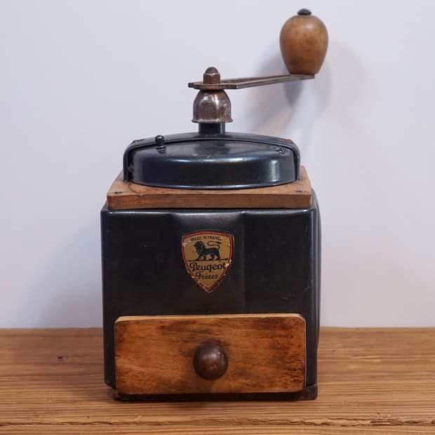 빈티지 소품 1950년 푸조 프랑스 커피밀