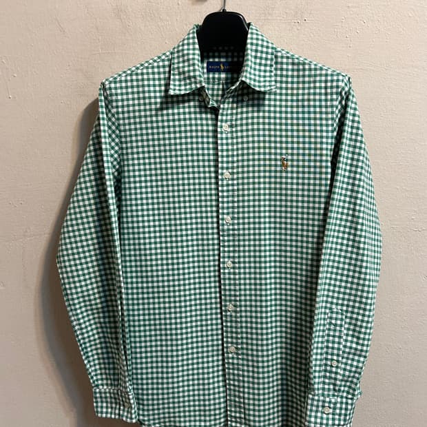 폴로 랄프로렌 깅엄 체크 셔츠