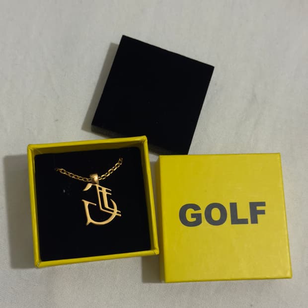 골프왕 Golf Wang OG Logo Necklace