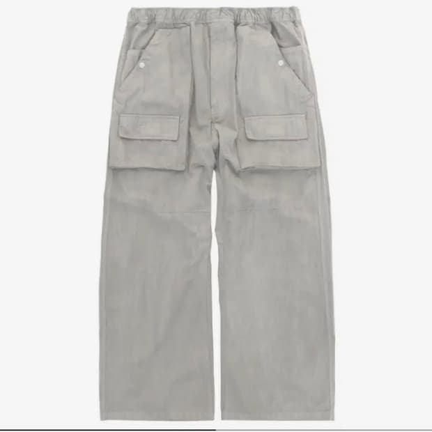 구매) 폴리테루 프론트 카고 팬츠 라이트 그레이 2